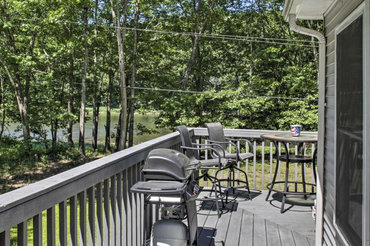 Spacious Home With Deck, Grill And Delaware River View Callicoon Εξωτερικό φωτογραφία